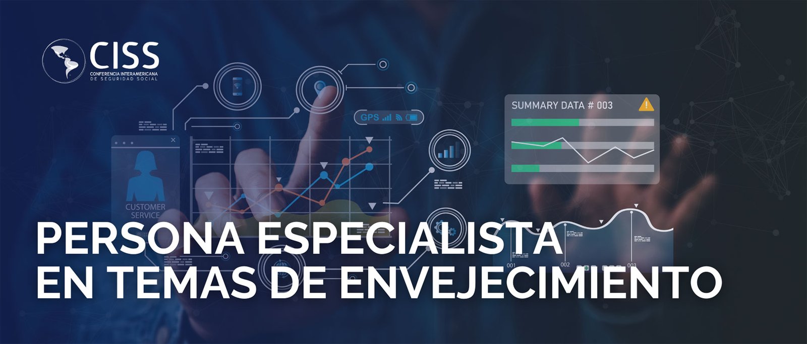 Persona especialista en temas de envejecimiento